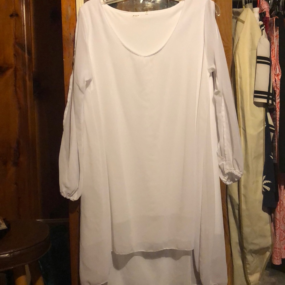 White dress